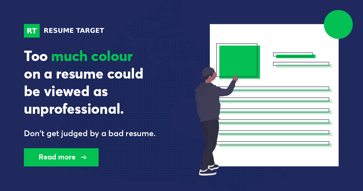Resume Target Using Color In Your Resume Yay Or Nay
