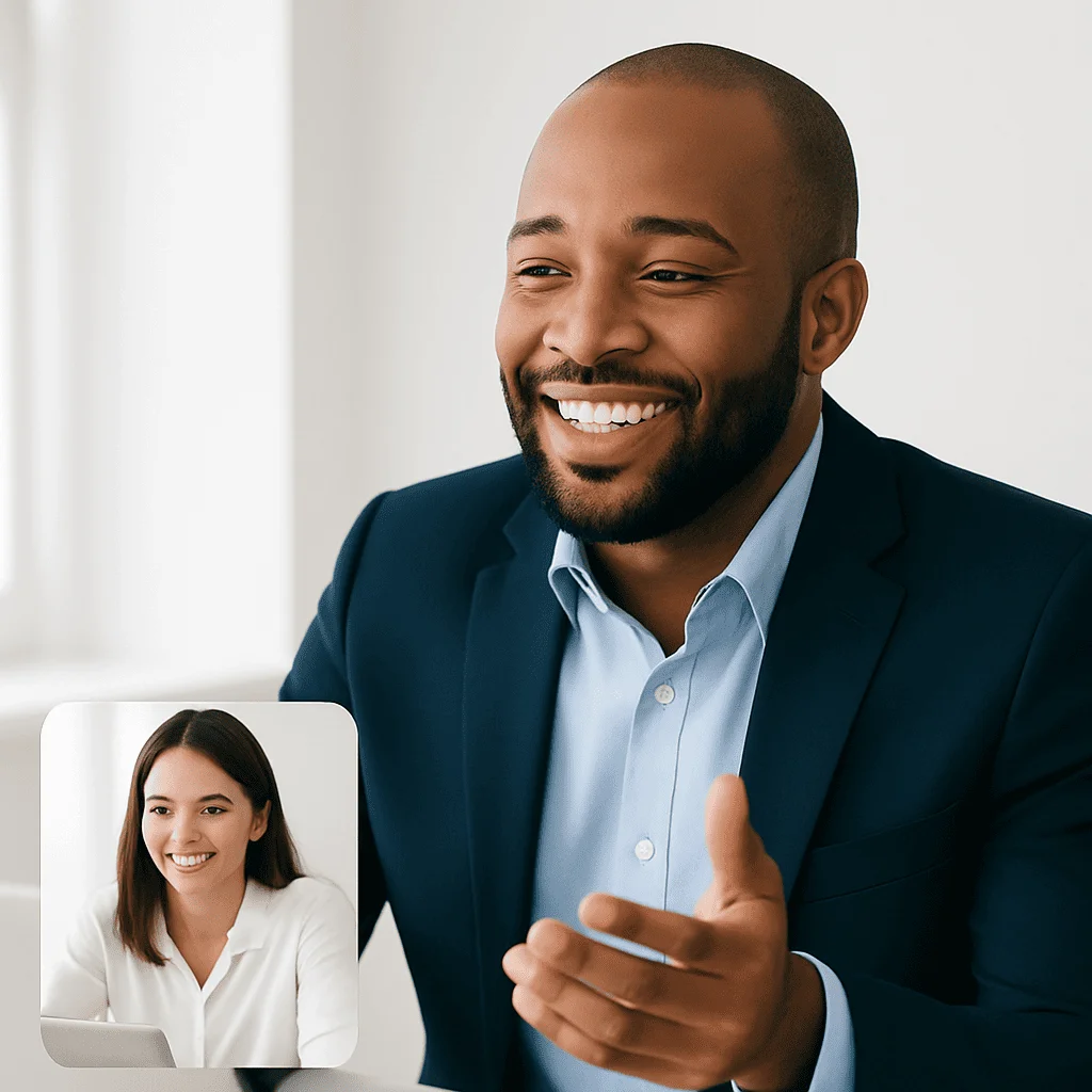 Boston Resume Writer conducting 1-on-1 interview with job seeker - Professional resume writing consultation