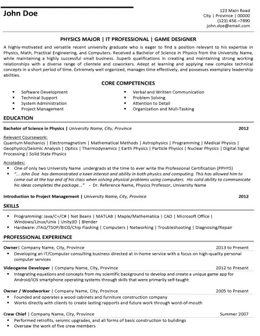 Student Game Designer IT Professional Resume Sample - Design Resume Example 2026