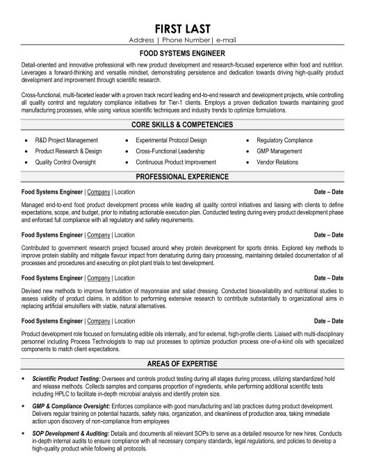 Food Systems Engineer