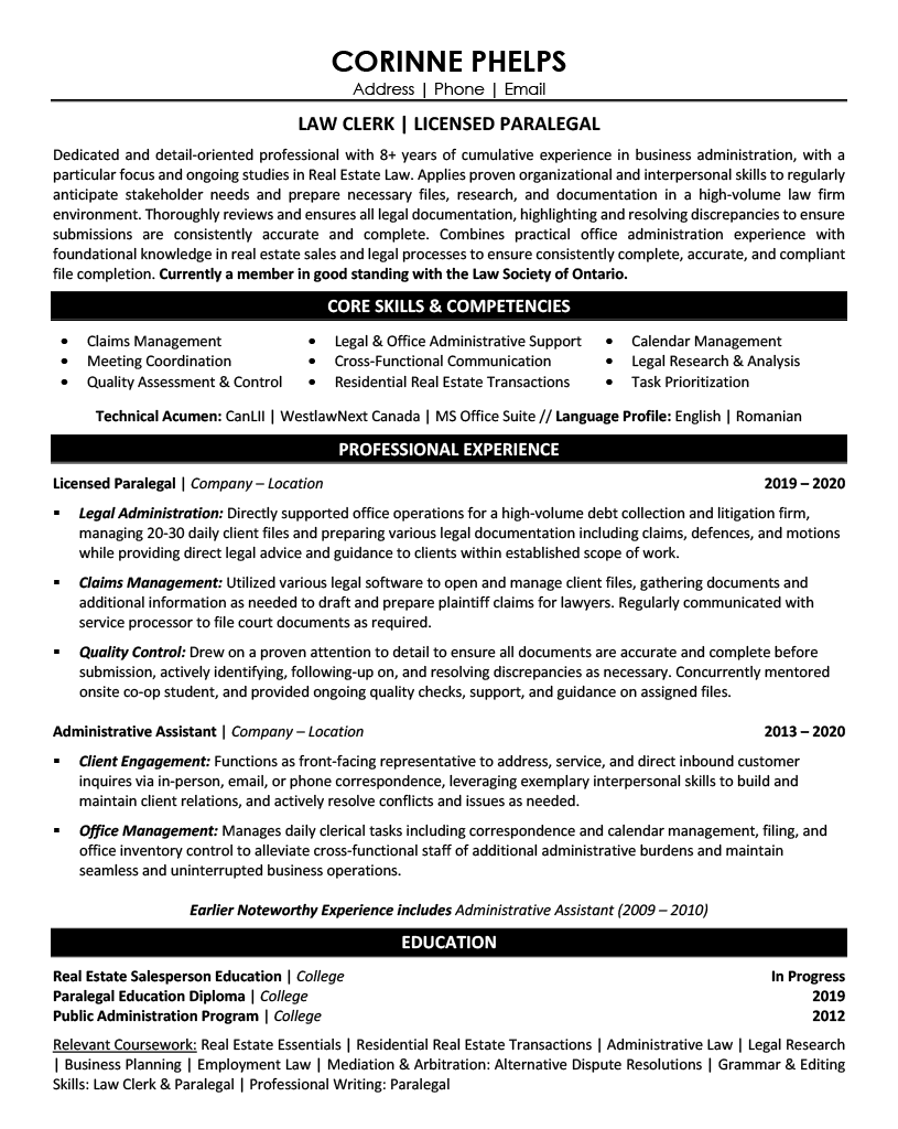 The Insider's Guide to Getting Your Paralegal Resume Noticed!